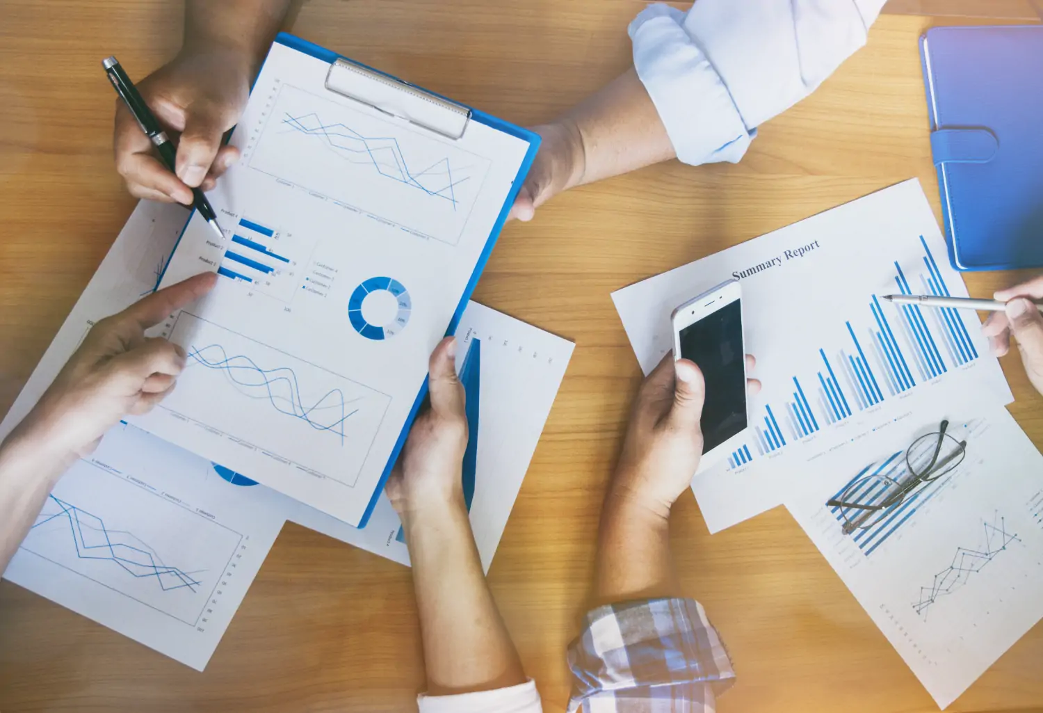 Financial planning team